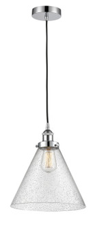 Edison LED Mini Pendant in Polished Chrome (405|616-1PH-PC-G44-L-LED)