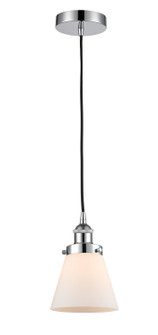 Edison One Light Mini Pendant in Polished Chrome (405|616-1PH-PC-G61)
