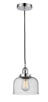 Edison LED Mini Pendant in Polished Chrome (405|616-1PH-PC-G74-LED)