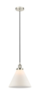 Edison LED Mini Pendant in Polished Nickel (405|616-1PH-PN-G41-L-LED)