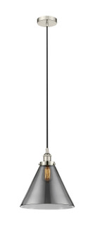 Edison One Light Mini Pendant in Polished Nickel (405|616-1PH-PN-G43-L)