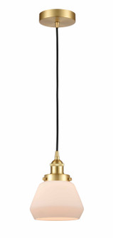 Edison One Light Mini Pendant in Satin Gold (405|616-1PH-SG-G171)