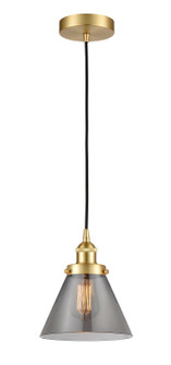 Edison One Light Mini Pendant in Satin Gold (405|616-1PH-SG-G43)