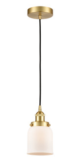 Edison LED Mini Pendant in Satin Gold (405|616-1PH-SG-G51-LED)