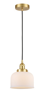 Edison LED Mini Pendant in Satin Gold (405|616-1PH-SG-G71-LED)