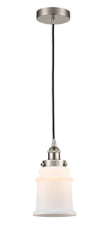 Edison One Light Mini Pendant in Brushed Satin Nickel (405|616-1PH-SN-G181)