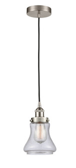 Edison LED Mini Pendant in Brushed Satin Nickel (405|616-1PH-SN-G194-LED)