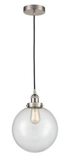 Edison One Light Mini Pendant in Brushed Satin Nickel (405|616-1PH-SN-G202-10)