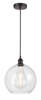 Edison One Light Mini Pendant in Oil Rubbed Bronze (405|616-1P-OB-G122-12)