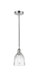 Edison One Light Mini Pendant in Polished Chrome (405|616-1P-PC-G442)