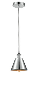 Edison One Light Mini Pendant in Polished Chrome (405|616-1P-PC-M8)