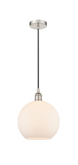 Edison One Light Mini Pendant in Polished Nickel (405|616-1P-PN-G121-10)