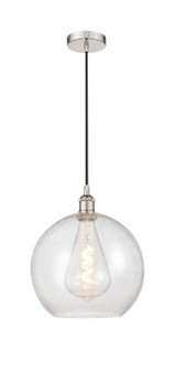 Edison One Light Mini Pendant in Polished Nickel (405|616-1P-PN-G124-12)