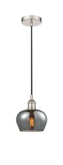 Edison One Light Mini Pendant in Polished Nickel (405|616-1P-PN-G93)