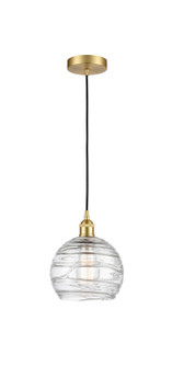 Edison One Light Mini Pendant in Satin Gold (405|616-1P-SG-G1213-8)