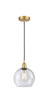 Edison One Light Mini Pendant in Satin Gold (405|616-1P-SG-G124-8)