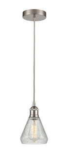 Edison LED Mini Pendant in Brushed Satin Nickel (405|616-1P-SN-G275-LED)
