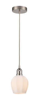 Edison One Light Mini Pendant in Brushed Satin Nickel (405|616-1P-SN-G461-6)