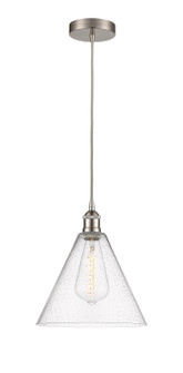 Edison One Light Mini Pendant in Brushed Satin Nickel (405|616-1P-SN-GBC-124)