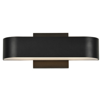Montreal LED Wall Fixture in Black (18|20046LEDDMG-BL/FST)