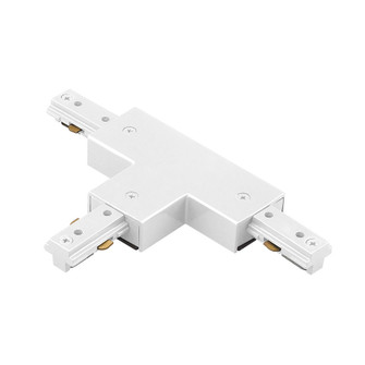 120V Track Track Connector in White (34|JT-WT)