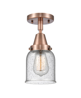 Caden One Light Semi-Flush Mount in Antique Copper (405|447-1C-AC-G54)