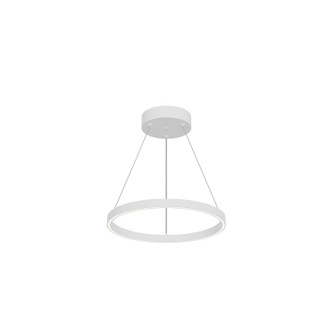 Cerchio LED Pendant in White (347|PD87118-WH)