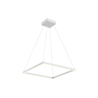 Piazza LED Pendant in White (347|PD88124-WH)