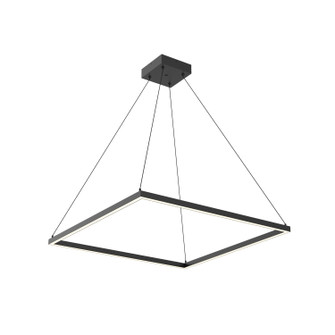 Piazza LED Pendant in Black (347|PD88132-BK)