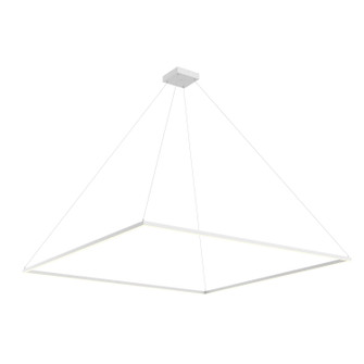 Piazza LED Pendant in White (347|PD88172-WH)