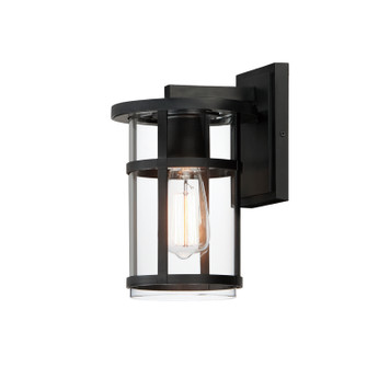 Clyde Vivex One Light Outdoor Wall Sconce in Black (16|40622CLBK)