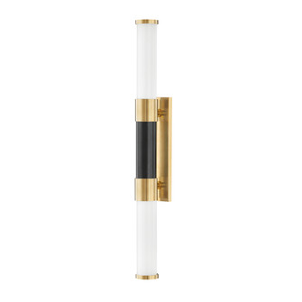 Huntington LED Wall Sconce in Aged Brass/Old Bronze (70|7004-AOB)