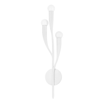 Labra Three Light Wall Sconce in White Plaster (70|9603-WP)