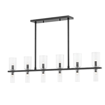 Tabitha LED Linear in Soft Black (428|H384912-SBK)