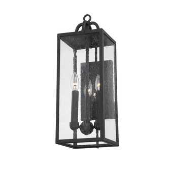 Caiden Three Light Outdoor Wall Sconce in Forged Iron (67|B2062-FOR)