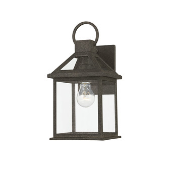 Sanders One Light Outdoor Wall Sconce in French Iron (67|B2741-FRN)