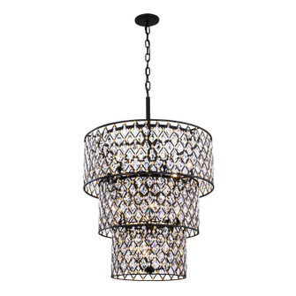 Windsor 13 Light Chandelier in Carbon/Havana Gold (137|345C13CBHG)