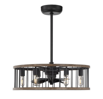 Kona LED Fan D'Lier in Sapele (51|26-9472-FD-133)
