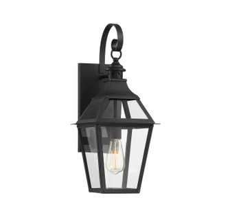 Jackson One Light Wall Sconce in Black with Gold Highlights (51|5-721-153)