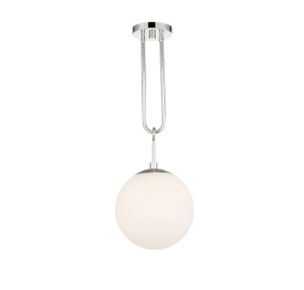 Becker One Light Pendant in Polished Nickel (51|7-180-1-109)