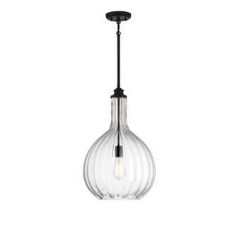 Brandon One Light Pendant in Matte Black (51|7-2255-1-89)