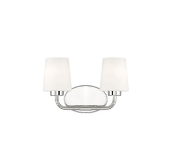 Capra Two Light Bath Bar in Polished Nickel (51|8-4090-2-109)