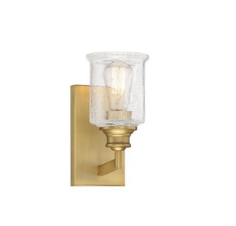 Hampton One Light Bath in Warm Brass (51|9-1972-1-322)