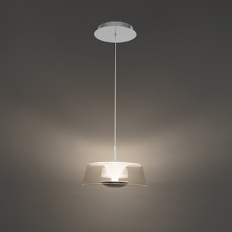 Branwen LED Mini Pendant in Chrome (34|PD-75209-CH)