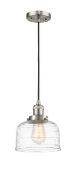 Franklin Restoration LED Mini Pendant in Brushed Satin Nickel (405|201C-SN-G713-LED)