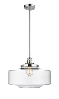 Franklin Restoration One Light Mini Pendant in Polished Chrome (405|201S-PC-G692-16)