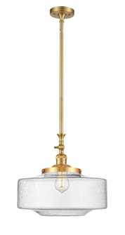 Franklin Restoration LED Mini Pendant in Antique Brass (405|206-AB-G692-16-LED)