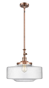 Franklin Restoration LED Mini Pendant in Antique Copper (405|206-AC-G694-16-LED)