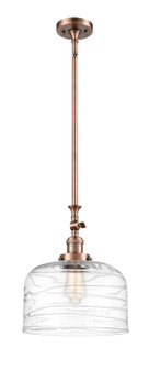 Franklin Restoration LED Mini Pendant in Antique Copper (405|206-AC-G713-L-LED)