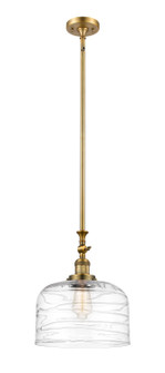 Franklin Restoration One Light Mini Pendant in Brushed Brass (405|206-BB-G713-L)